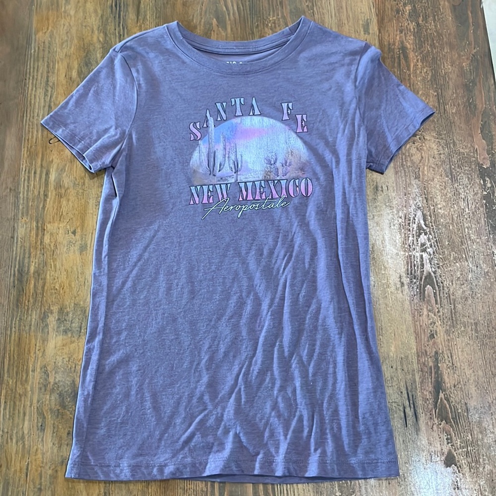 Purple Aeropostale classic crew